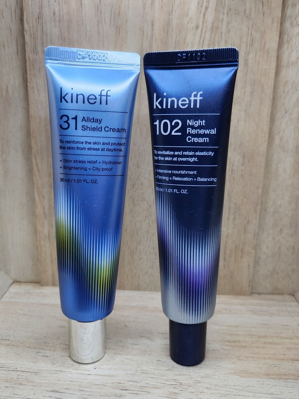 Neff Kineff 31 Allday & 102 Night Renewal Creams - No Box